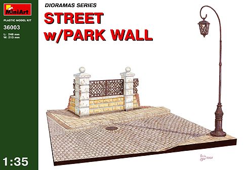 MiniArt 36003 Diorama with park wall 1/35  