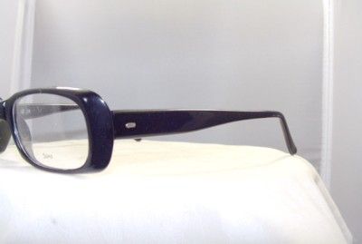 NEW SOHO 16 SOLID BLACK BOLD RECTANGULAR EYEGLASS FRAME  