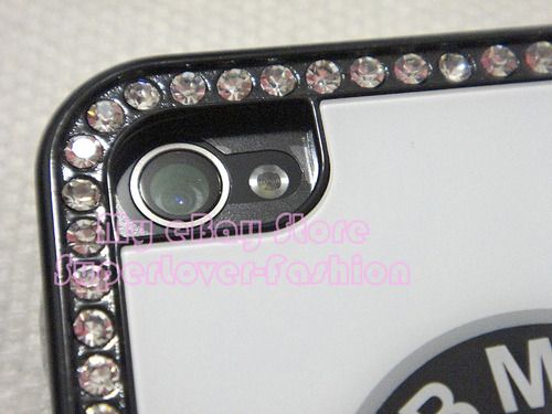   Car Logo Crystal Hard Case for Apple AT&T iPhone 4 USA SELLER  