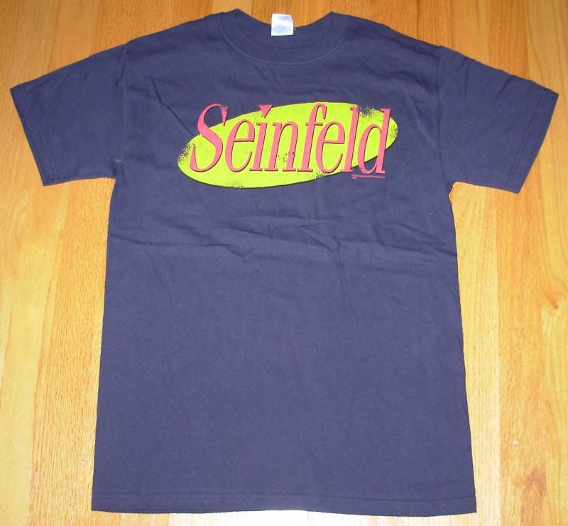 SEINFELD Blue CLASSIC SEINFELD LOGO Shirt many size  