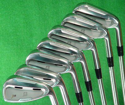   J38 Dual Pocket Cavity Forged Irons 4 PW Tour Concept S3 Steel Stiff