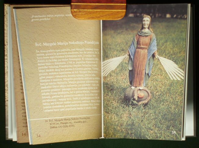 BOOK Lithuanian Folk Art wood carving antique sculpture  