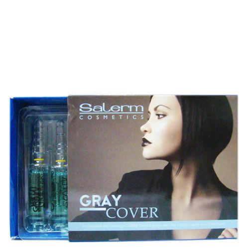 Salerm Gray Cover for Resistant Gray Covering 12 vials  