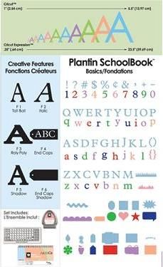 sealed expression machine o plantin schoolbook font cartridge o accent 