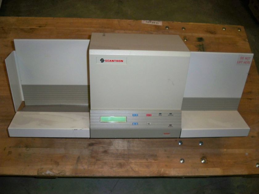 Scantron 8200 Optical Mark Reader Score Scan Tester OMR  