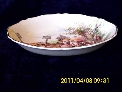 ROYAL DOULTON SERIESWARE BOWL   RUSTIC ENGLAND D6297  