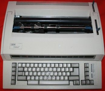 IBM WHEELWRITER 1000 TYPEWRITER S/N CVM1  