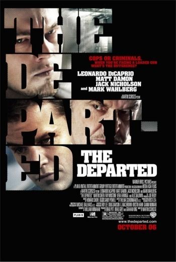 Departed   original DS movie poster   Damon, DiCaprio  