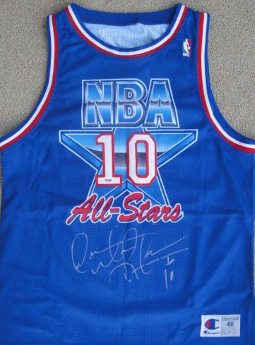Dennis Rodman Signed 1992 ALL STAR AUTH Jersey PSA/DNA  