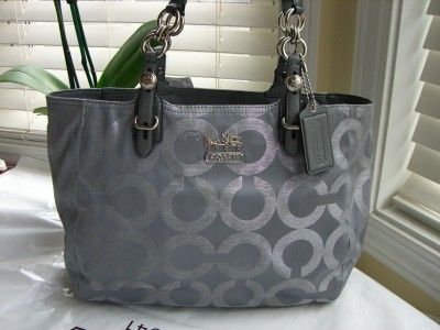 COACH Mia Op Art Lurex Tote 15746  