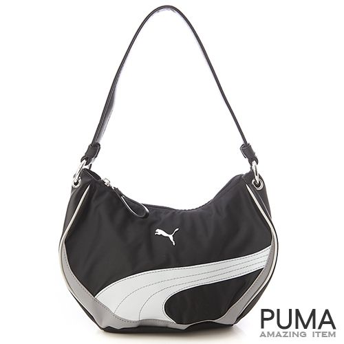 BN PUMA Melrose Small Shoulder Hand Bag Black  