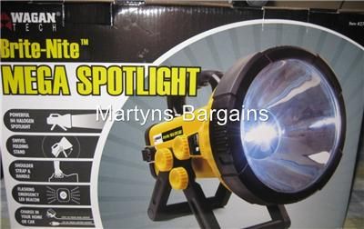 Brite Nite MEGA SPOTLIGHT.Powerful H4 Halogen Spotlight  