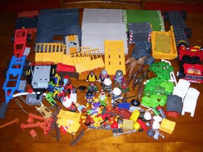 Huge Playmobil Lot Parts Pieces People Bulk Lot  