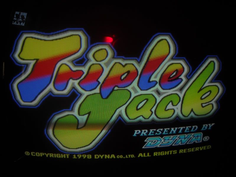 TRIPLE JACK 8 LINER MASTER ARCADE BOARD  