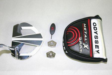 Brand New 2012 Odyssey DART Metal X Putter 34 Right Hand  