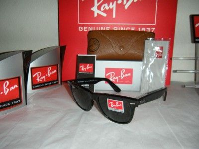 Ray Ban RB 2140 Wayfarer Black Polarized 901/58 50mm 805289126591 