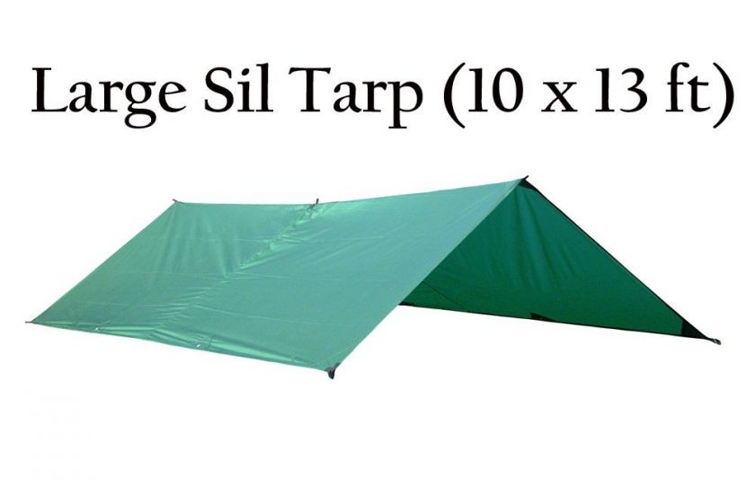   Large XL Waterproof Lightweight Sil Tarp   Survival Gear Tent  