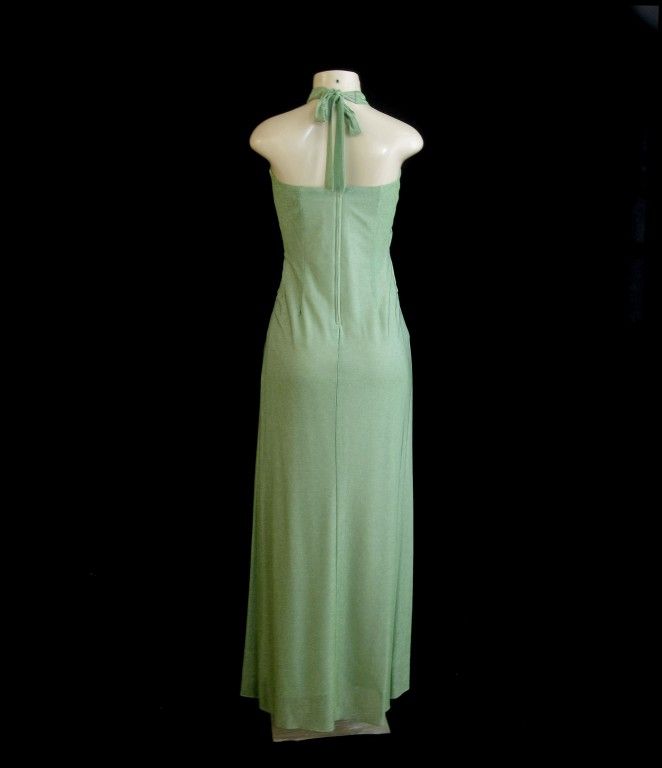   Satin with Limestone / One Piece Dress (Picture shown color Green