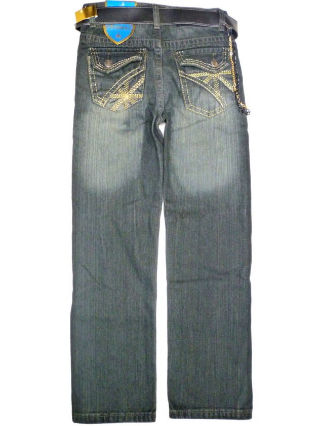 SACRED CROWN BOYS JEANS SIZE 8  10  12  14  16  18 NWT  