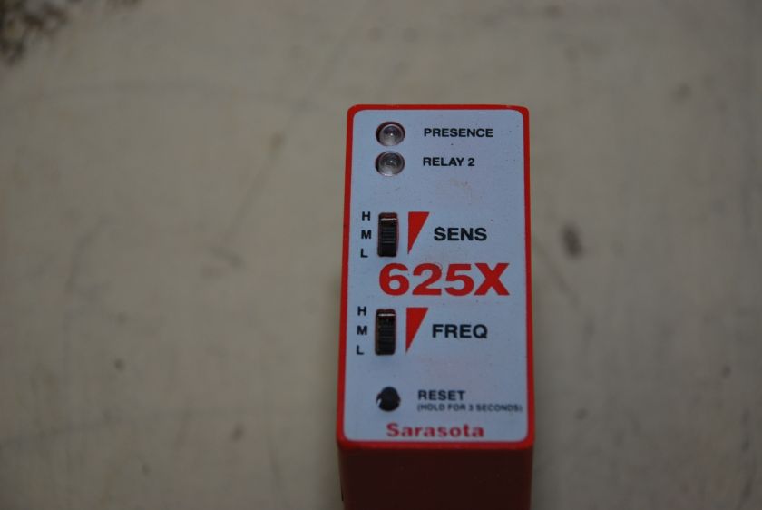 PEEK TRAFFIC SARASOTA 625X LOOP DETECTOR RELAY SENSOR INV=2145  