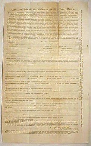 1883 INDIAN WARS EPHEMERA DOCUMENT  