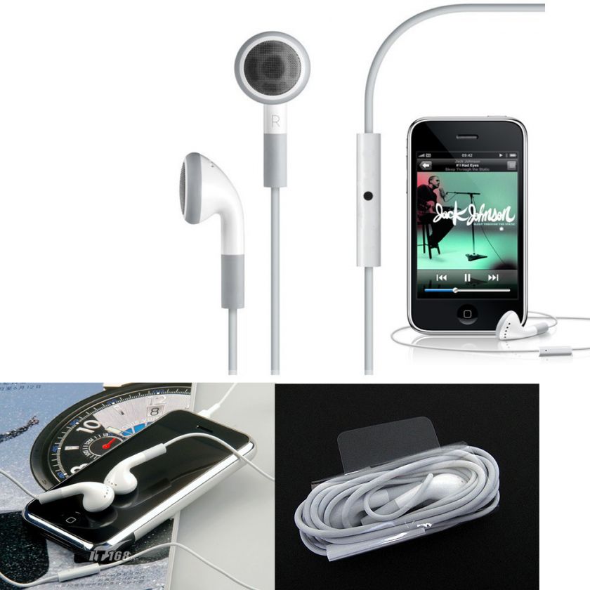 for Apple Headphone Earphone iPod Touch iphone 3G iphone 4G  