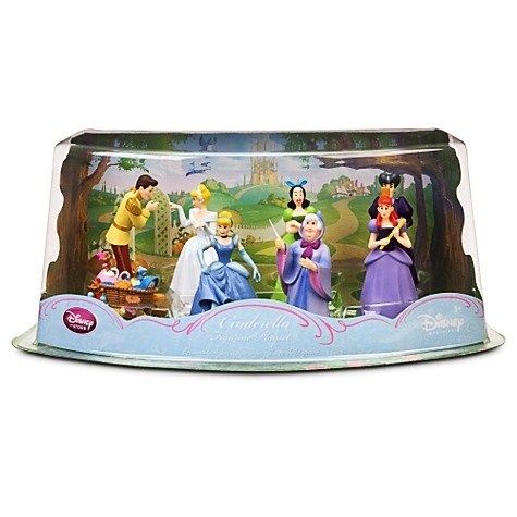  Cinderella Figure Play Set    8 Pc.  