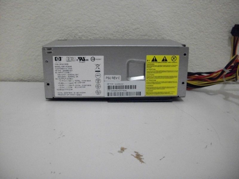 LOT 4 GENUINE HP POWER SUPPLY 220W PN504966 001  