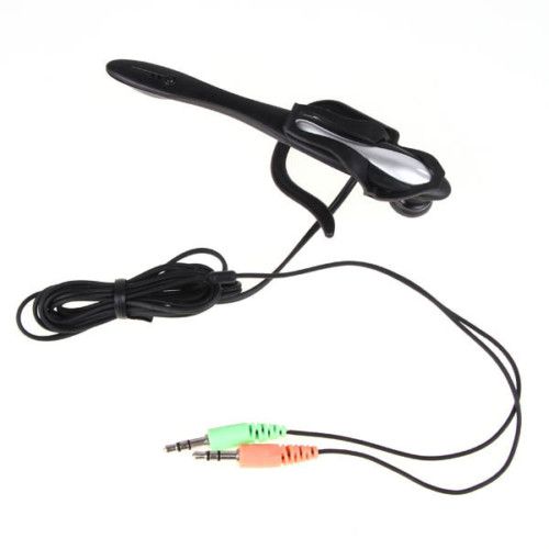 5mm Headset Earphone w/Mic for PC/Laptop with Stereo  