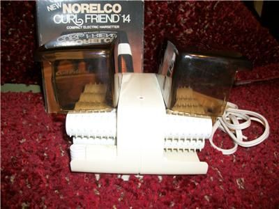 NORELCO Curl Friend Compact Electric Curlers 14 Curlers  