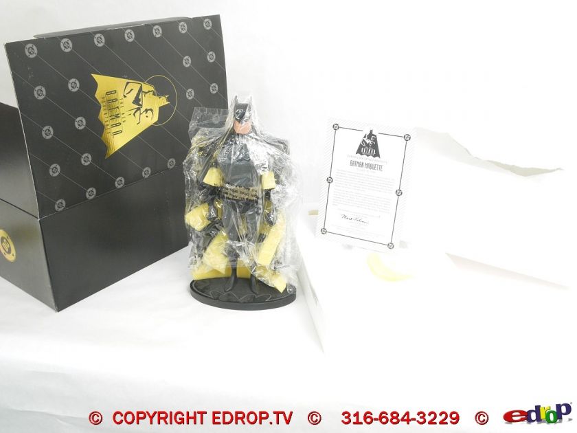 WB 1998 Batman Maquette Statue DC NR Adventures Animated MIB $1 NR 