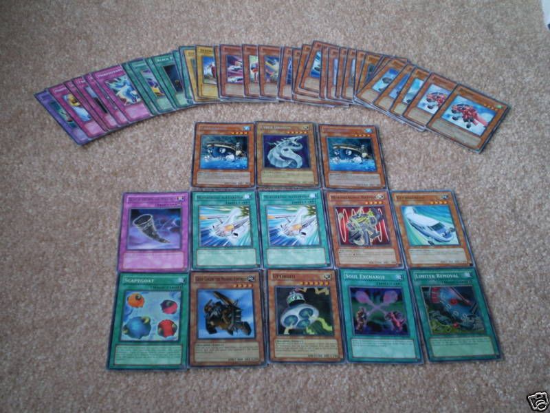 60 card Yu Gi Oh Dueling Deck MACHINE  