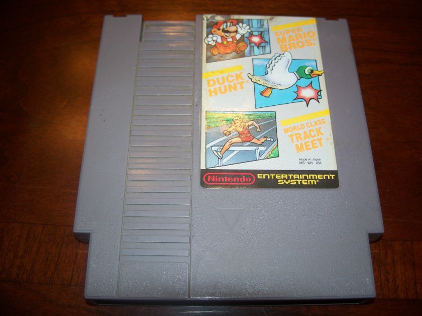 SUPER MARIO DUCK HUNT TRACK MEET NINTENDO GAME NES HQ  