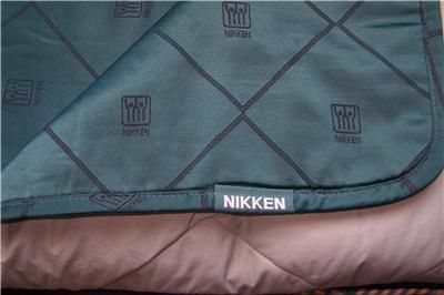 NIKKEN Kenko Travel Mattress Pad/Blanket Magnetic w/case EUC~  