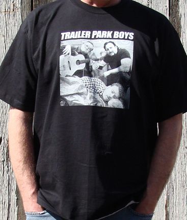 Trailer Park Boys Ricky, Julian & Bubbles T Shirt Black  