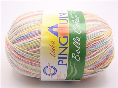 VARIEGATED PASTEL RAINBOW #3 CROCHET COTTON THREAD YARN  