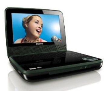 Philips PET741B/37 7 Portable DVD Player LCD Black 609585164437 