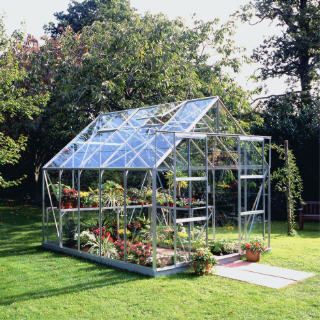 HALLS MAGNUM MG108G GLASS GREEN GREENHOUSE 10X8  