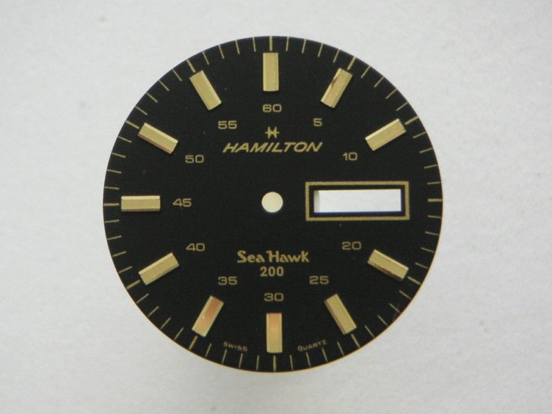 Original Vintage HAMILTON Sea Hawk Watch Dial Mens New  