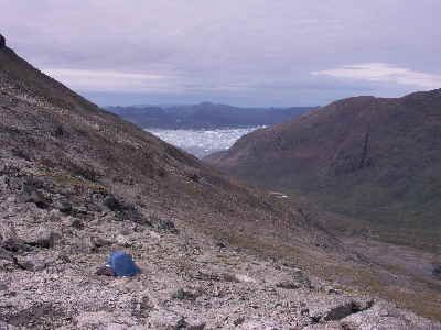 This is the area on the Taseq Slope that Fantasy Rock comes from 