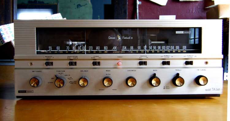 HARMAN KARDON TA 260 TUBE RECEIVER MAGNIFICENT PIECE  