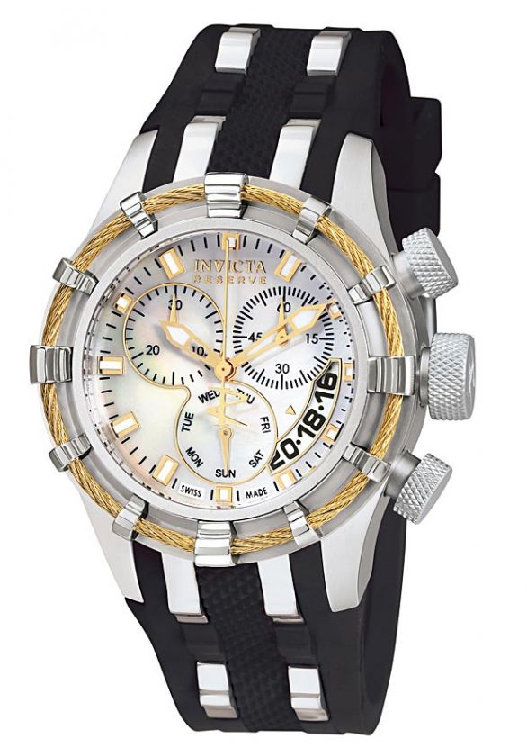 Invicta 6944 Womens Reserve Bolt MOP Chronograph Watch  