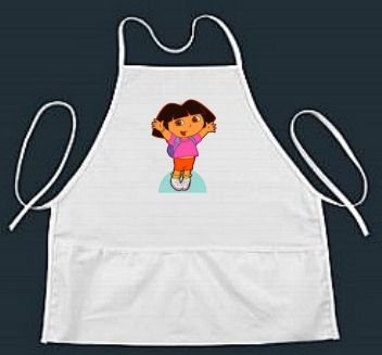 Dora the Explorer Childrens Apron For Kids  