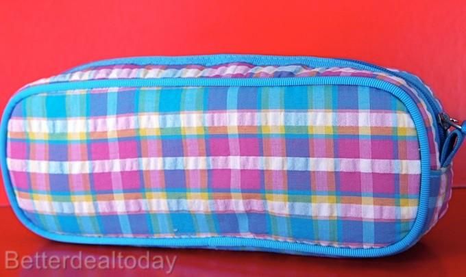 London SOHO Style cosmetic makeup bag purse Pattern  