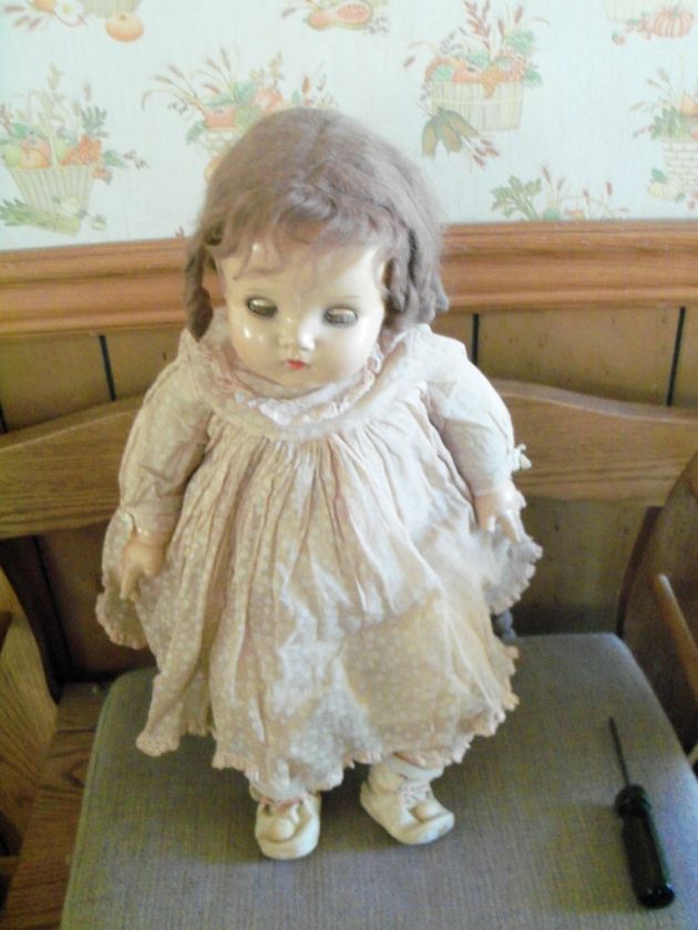 Old antique DOLL ALEXANDER ON BACK OF NECK  