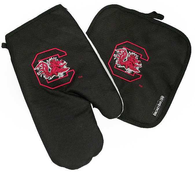 South Carolina Gamecocks Logo Oven Mitt & Potholder Set  