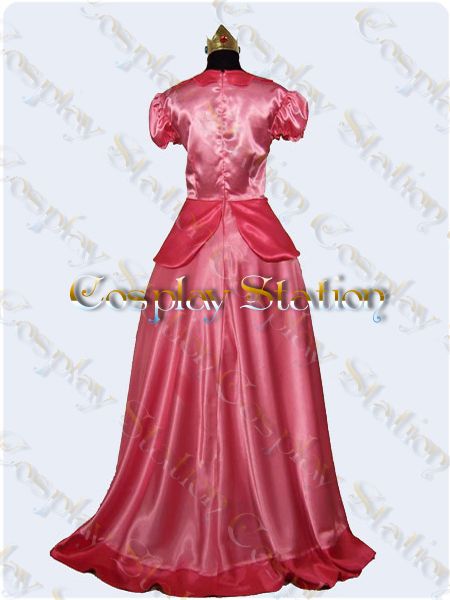 Nintendo Princess Peach Cosplay Costume_commission170  