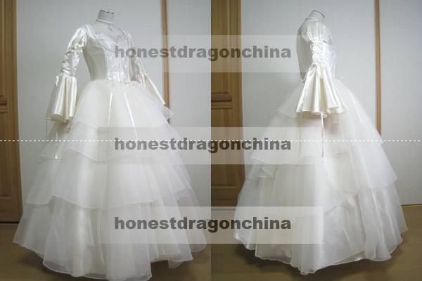 code geass death Euphemia cosplay costume Dress White  