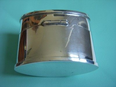 RARE Tiffany & Co. Sterling Silver Stamp Trinket Ring Box With Pouch 