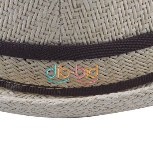 New Fashion Children Boy Girl Kid Fedora Straw Hat Cap Sunhat Beach 